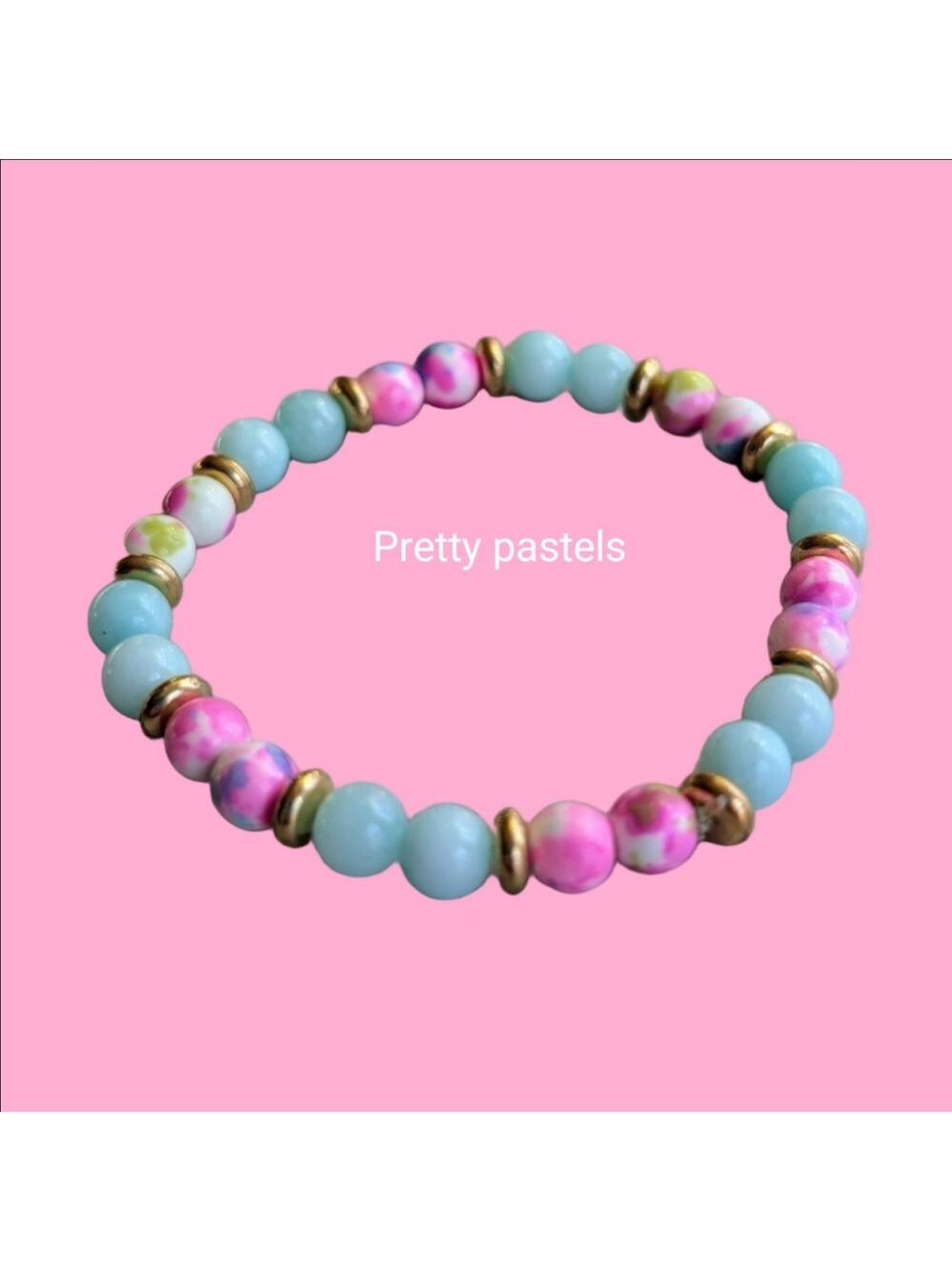 Spring Time Beaded Bracelet - Picture 2 of 4